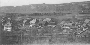 village d\\'Henniez au début du XXe siècle